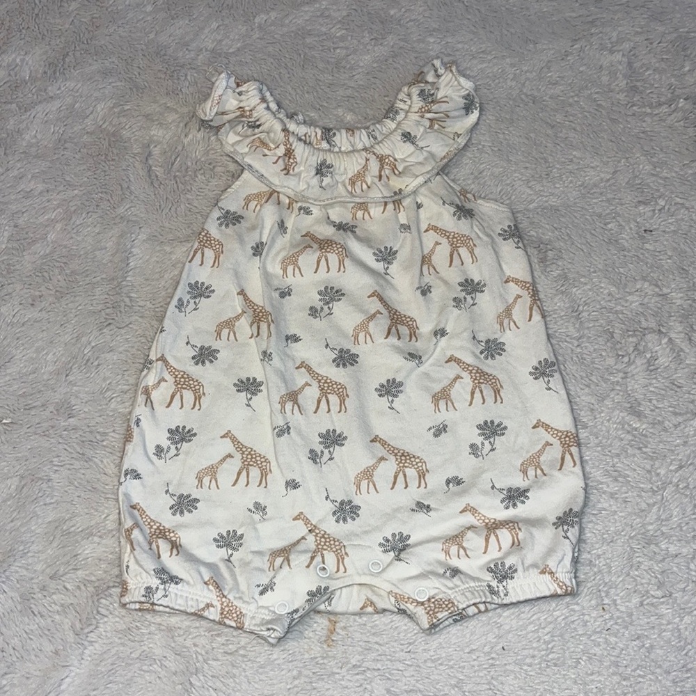 bundles giraffe romper baby girl clothing 🦒